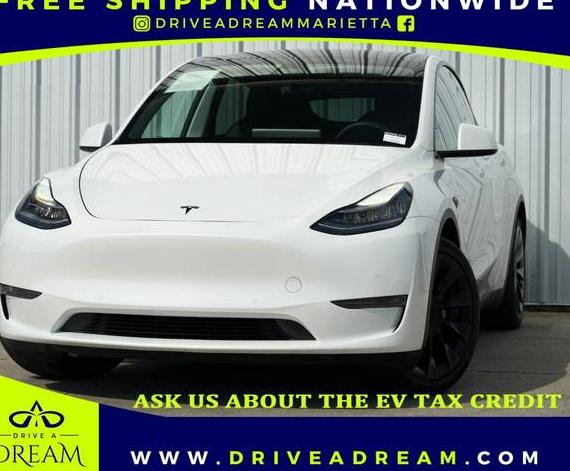 TESLA MODEL Y 2021 5YJYGDEE3MF062025 image